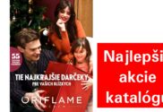 Najlepšie akcie Vianočného Oriflame katalógu